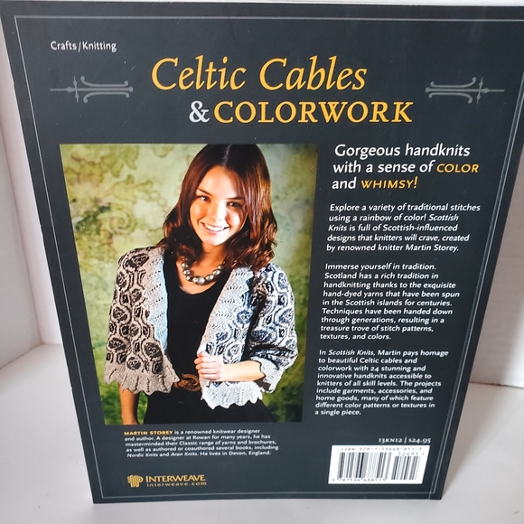 Scottish Knits Softcover Knitting Book By Martin Storey - Picture 2 of 5